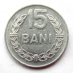 Romania 15 bani 1975