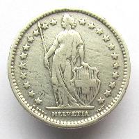Schweiz 2 Fr 1905 B