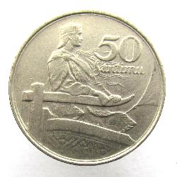 Latvia 50 santim 1922