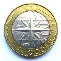 San Marino 1000 lir 1999