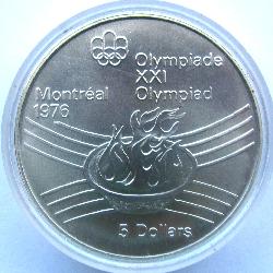 Canada 5 Dollar 1976