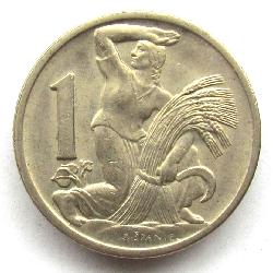 Чехословакия 1 крона 1925