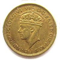 Britisch-Westafrika 1 Schilling 1947