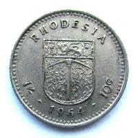 Родезия 1 шиллинг 1964