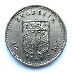Rhodesie 1 šilink 1964