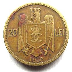 Rumänien 20 Lei 1930