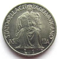 Vatican 1 lire 1942