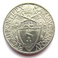 Vatican 1 lire 1942