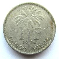 Belgisch Kongo 1 Franc 1926