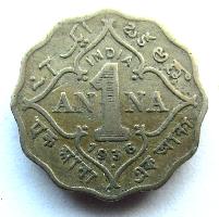 Индия 1 анна 1936