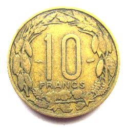 Kamerun 10 franků 1958